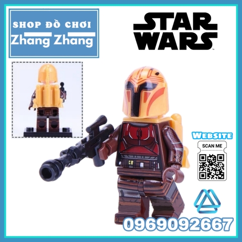 Xếp hình Star Wars lính Mandalorians tinh nhuệ mới nhất 2020 Lego Minifigures WM6085
