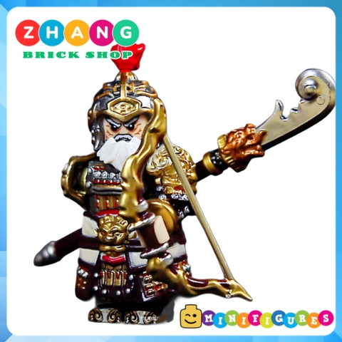 Đồ chơi xếp hình Tam quốc Ngũ hổ tướng Hoàng Trung trong Three kingdom Minifigures
