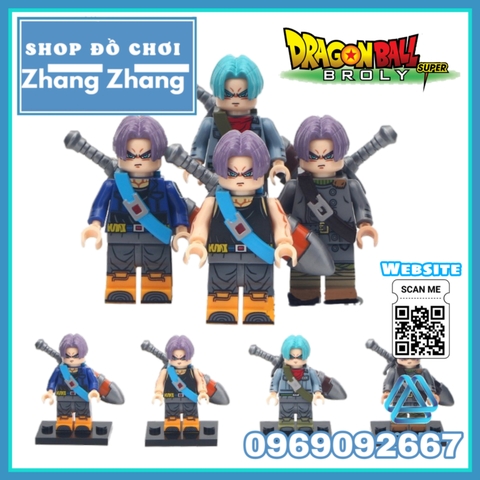 Xếp hình Dragon Ball Torankusu - Trunks 7 viên ngọc rồng Lego Minifigures Koruit KT1020 Xp139