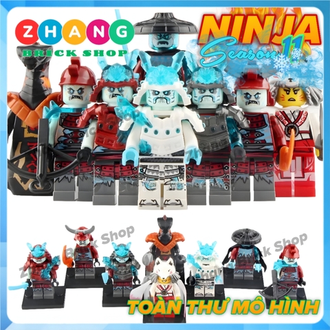Xếp hình Ninjago Masters of Spinzitzu 2019 mới nhất Lego Minifigures PRCK GA123 130