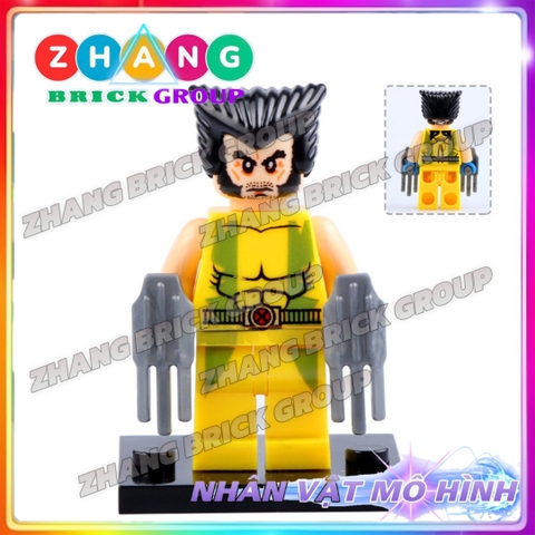 Xếp hình Loki - Robin - Wolverine - shazam - Flash - Nightwing - Venom - Deadpool DC Lego Minifigures Xinh X010 - 018