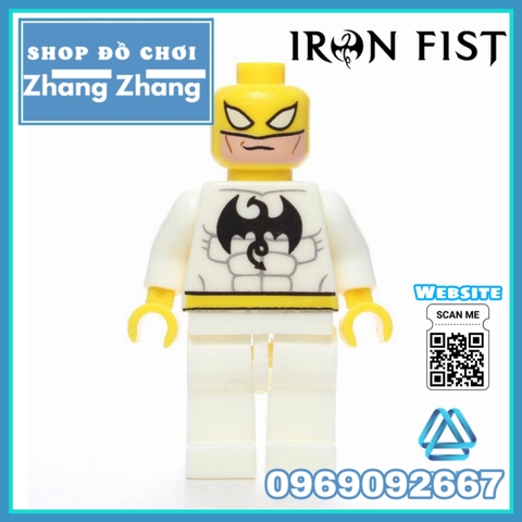 Xếp hình Iron Fist Siêu anh hùng Marvel Lego Minifigures Wm wm207