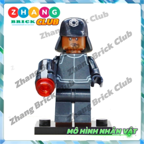 Đồ chơi xếp hình Star Wars gồm Rebel Trooper - Duros - Rodian - Jawa Storm Trooper Minifigures POGO PG8289