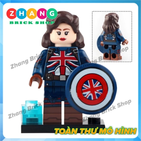Đồ chơi xếp hình Bucky Scarlet Witch Vision Gamora Captain Falcon Loki Star-Lord Minifigures POGO PG8298