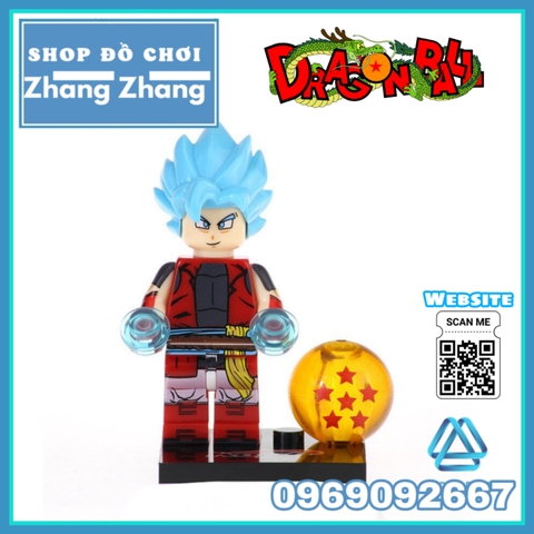 Xếp hình 7 viên ngọc rồng Dragon Ball Trunks Broly
Gotenks Goku
- Evil Buu - Xeno Bardock Lego Minifigures Kopf KF6042