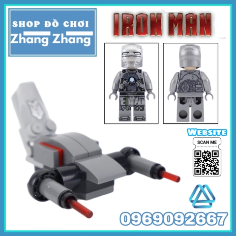 Xếp hình Người sắt Iron Man biến hình Hulkbuster 12in1 Lego Minifigures Elephant JX1162