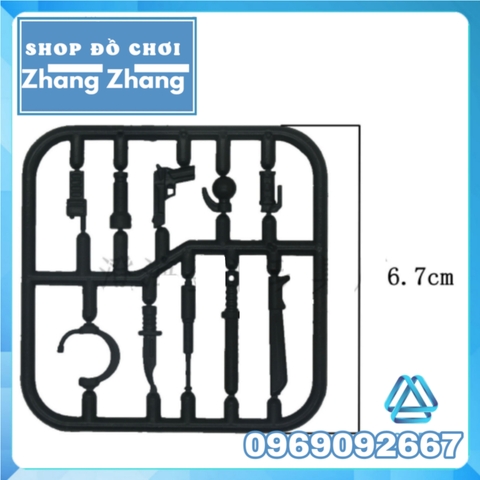 Xếp hình phụ kiện quân đội lắp ráp moc cho đồ chơi  Lego Minifigures