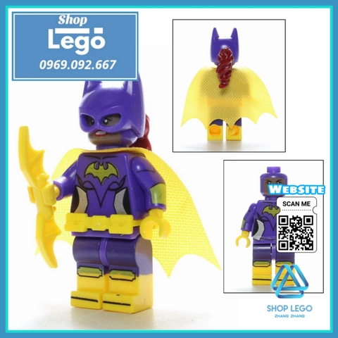 Xếp hình Freeze
- Batgirl
- Gordon
- Alfred - Kabuki Cnins
- Mayor Tan - Zebra Man Lego Minifigures Pogo PG8039
