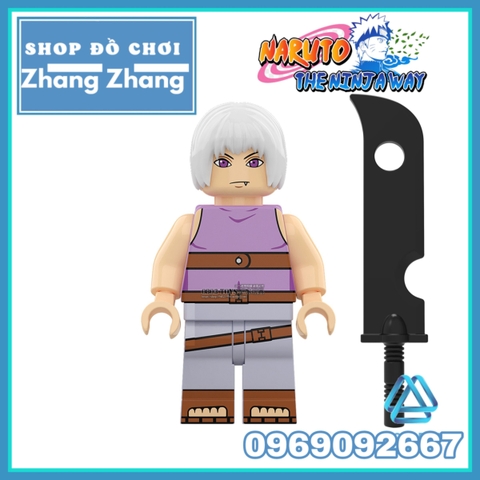 Đồ chơi xếp hình Naruto gồm Suigetsu - Asuma - Guy Anko - Sasori - Hiruzen - Fu Torune Mô hình Minifigures KDL811