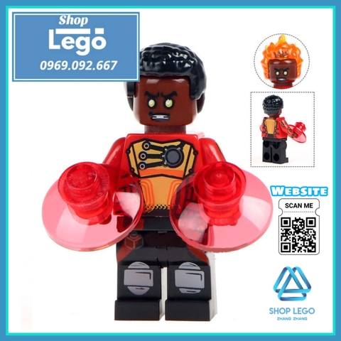 Đồ chơi Xếp hình Elektra White Canary Fire Storm Captain Cold - Parallax Super Boy Booster Gold Minifigures POGO PG8079