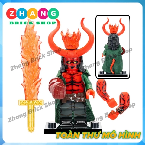 Mô hình nhân vật Hellboy the crooked man WM2421 WM2422 Zhang Brick Shop