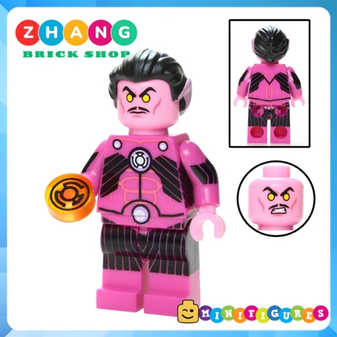 Xếp hình Deathstroke, Martian Manhunter, Flash Siêu anh hùng DC Comics Lego Minifigures POGO PG8211
