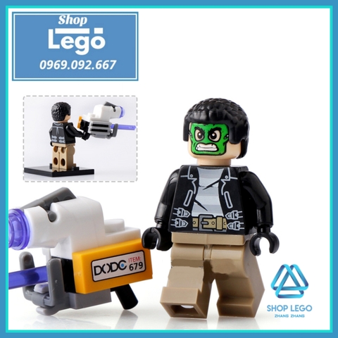 Xếp hình Spider man : Homecoming Vulture Iron Man Silk Masked Robber Spider-Man Lego Minifigures Xinh X0168