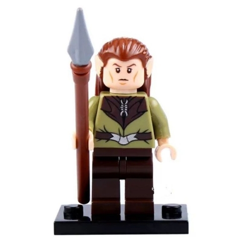 Xếp hình Haldir - Tauriel - Legolas - Mirkwood Elf Chief - Legolas - Elrond Lego Minifigures Pogo PG8027