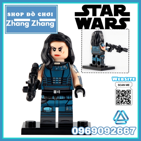 Xếp hình Star Wars Stormtrooper - Moff Gideon Cara Dune - Death Trooper Greef Carga Mandalorian Lego Minifigures WM6099