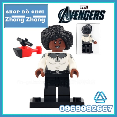 Đồ chơi xếp hình Bucky Scarlet Witch Vision Gamora Captain Falcon Loki Star-Lord Minifigures POGO PG8298