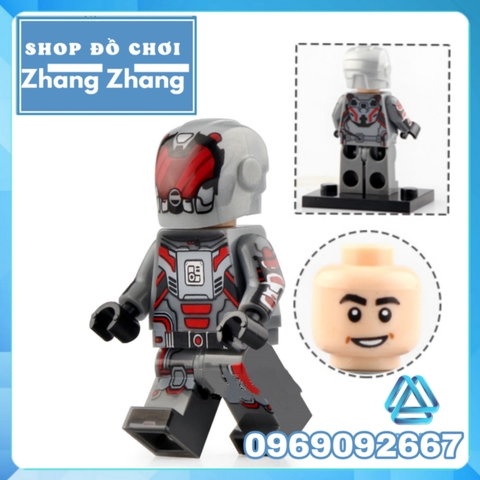 Đồ chơi Xếp hình Iron Man MK85 War Machine - Ant Man - Clint Barton Ronin - Happy Hogan Lego Minifigures Xinh X0265