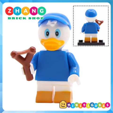 Xếp hình hoạt hình Mickey - Minnie - Louie - Deway - Mc Duck- Huey - Chip - Dale Lego Minifigures WM6066