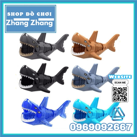 Xếp hình Lego Shark Cá mập Aquaman Siêu rẻ Lego Minifigures Lele XL001