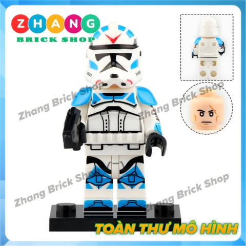 Xếp hình Star Wars Legion Coruscant Guard - Jesse - Imperial Stormtrooper Lego Minifigures Koruit KT1042