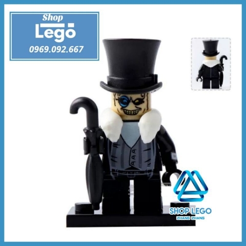 Xếp hình batman Bruce Alfred Pennyworth Barbara James Gordon Harley Quinn Riddler Penguin Lego Minifigures Pogo PG8045