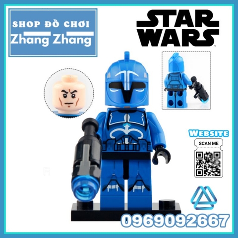 Đồ chơi xếp hình Star Wars binh đoàn Stormtrooper và Shadow Guard Minifigures POGO PG8287