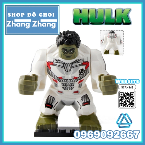 Xếp hình Hulk Bruce Banner (Du hành thời gian) Avengers Endgame Bigfigures Lego Minifigures Xinh Xh1254