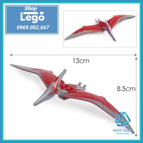 [12-13cm] Xếp hình Mô hình khủng long Dinosaur Công viên kỷ Jura Jurassic Park Lego Minifigures Xinh X0243