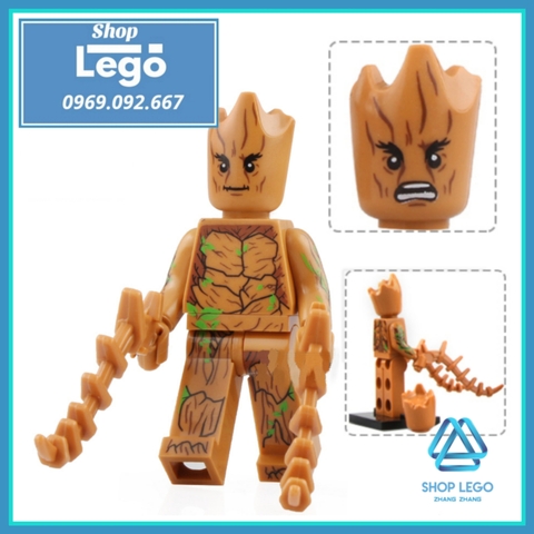 Xếp hình Avengers: Infinity War Captain America: The Winter Soldier Lego Minifigures Xinh X0217