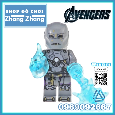 Xếp hình Avengers Nick Fury  - Thor - Iron Man - Hawkeye - Nebula - Spider Man Thanos Lego Minifigures POGO PG8250