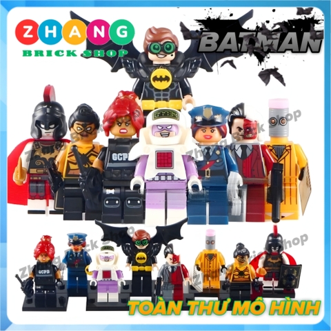 Xếp hình Batman - Barbara Gordon
- Two-Face - Robin - The Eraser - Calculator
- Spider-Man  Lego Minifigures POGO PG8052