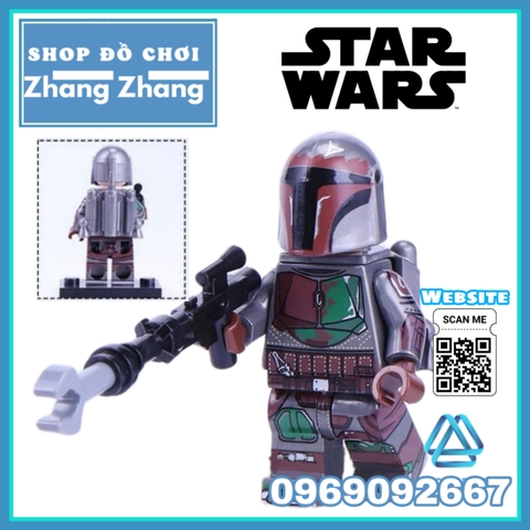Xếp hình Star Wars lính Mandalorians tinh nhuệ mới nhất 2020 Lego Minifigures WM6085