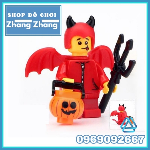 Đồ chơi xếp hình bé quỷ đỏ Little devil mô hình Minifigures MG0099