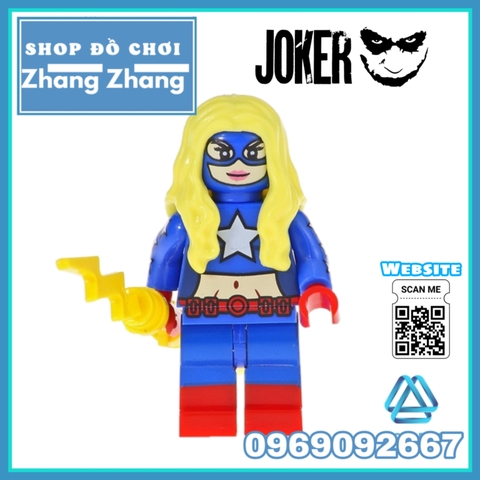 Xếp hình Joker - Constantine - Stargirl
- Elongated Man
- Jesse Quick
- Amazing-Man Lego Minifigures Kopf KF6081