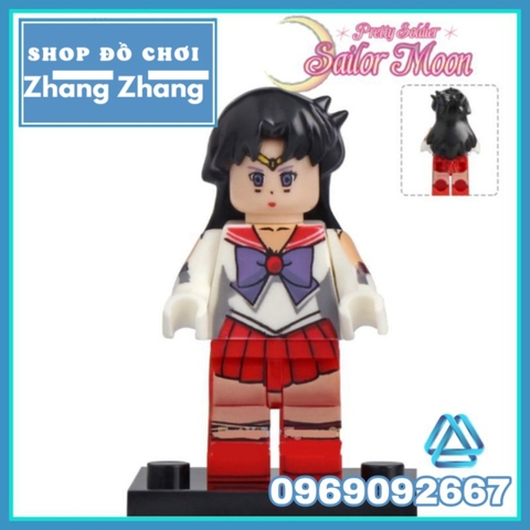 Xếp hình Sailor Moon Thủy thủ mặt trăng Tuxedo Lego Minifigures POGO PG8156