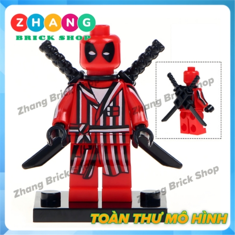 Xếp hình Batman - Vixen - Joker - Hamburglar Dormammu Captain Avalon Deadpool Spider-Man Lego Minifigures POGO PG8084