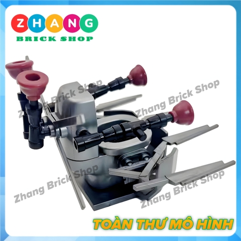Đồ chơi mô hình nhân vật Skibidi Toilet Glitch Plungerman K2186 KDL826
