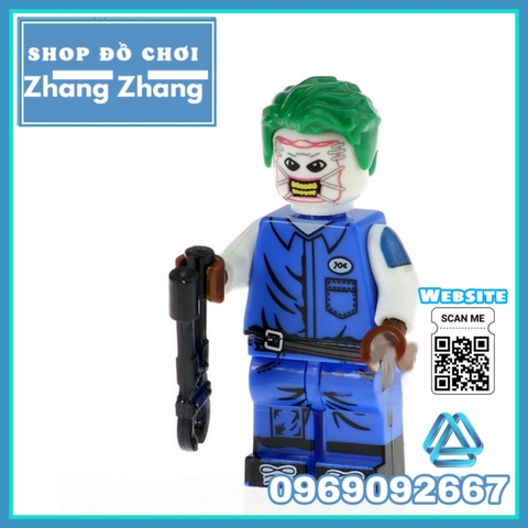 Xếp hình Reverse-Flash Greenlantern Wolverine Lego Minifigures POGO PG8105