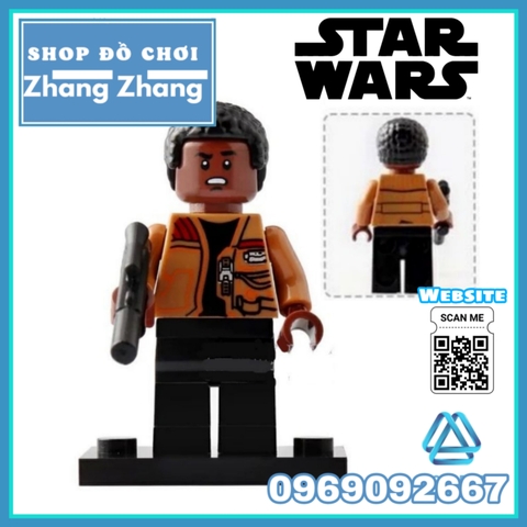 Xếp hình Star Wars Obi-Wan Imperial Guard Stormtrooper Darth Vader Jar Binks Han Solo Lego Minifigures Lele C015 022