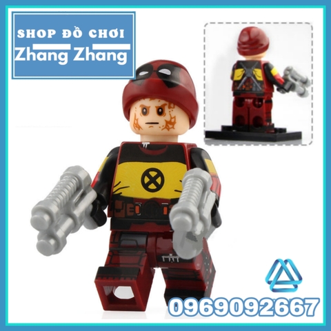 Xếp hình Spider-Man Deadpool Domino Venom Cable Warhead Negasonic siêu anh hùng Marvel Lego Minifigures Xinh x0166
