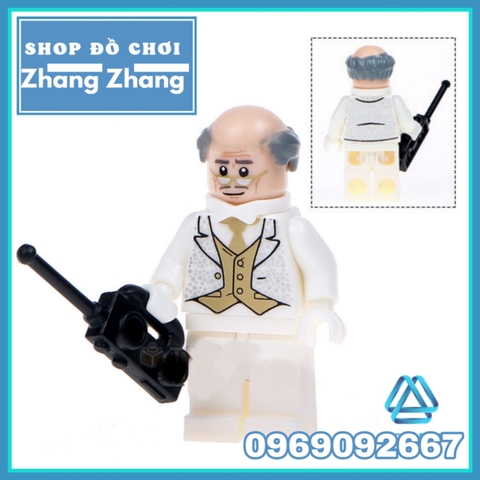 Xếp hình Batman - Alfred - Robin - Catwoman - Gordon - King Tut - Harley Quinn - Joker Lego Minifigures POGO PG8074