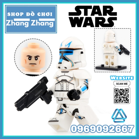 Xếp hình Star Wars Legion Coruscant Guard - Jesse - Imperial Stormtrooper Lego Minifigures Koruit KT1042