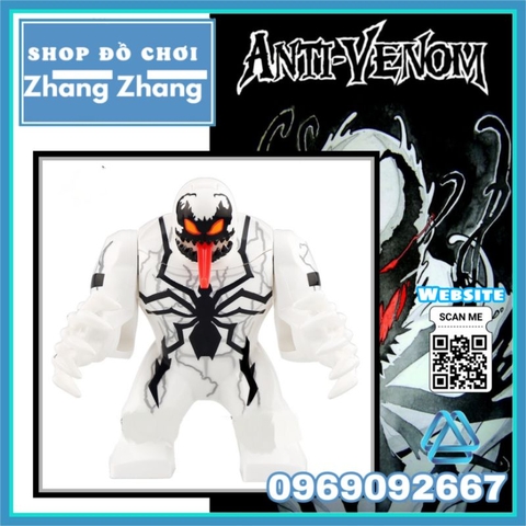 Đồ chơi xếp hình Anti Venom trong người nhện Spider Man Minifigures Xinh XH1831 X0327