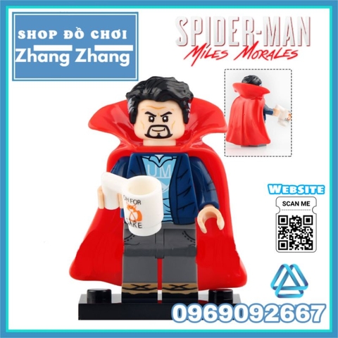Đồ chơi xếp hình Spider man Green Goblin Doctor Strange Eddie Brock Jonah Jameson Minifigures Xinh X0331