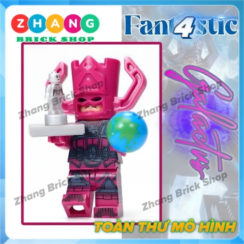 Đồ chơi lắp ráp Galactus trong fantastic 4 bộ tứ siêu đẳng Minifigures G0151 GH0380 Zhang Brick Shop