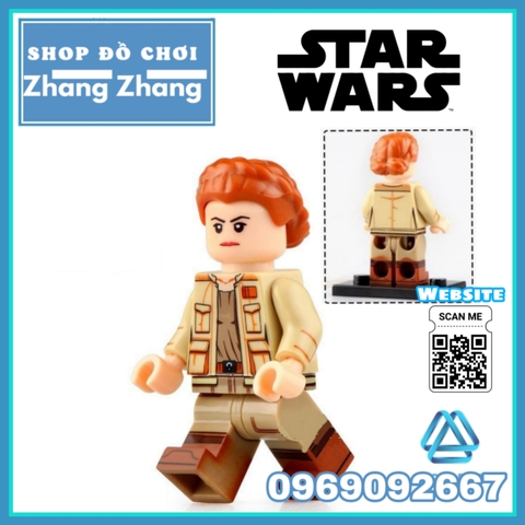 Xếp hình Star Wars Kaydel Poe Jannah Rose The Mandalorian Sith Trooper Lego Minifigures WM6082