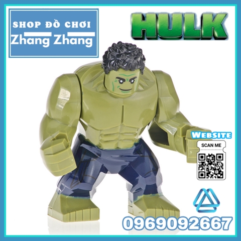 Xếp hình Hulk Khổng lồ xanh Endgame Lego Minifigures Xinh Xh1052
