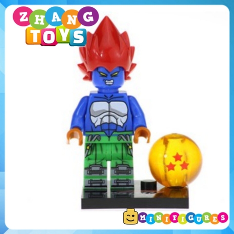 Xếp hình 7 viên ngọc rồng Dragon Ball Zamasu Android 13 Dyspo Kaio Shin Bills Majin Boo Lego Minifigures Kopf KF6036