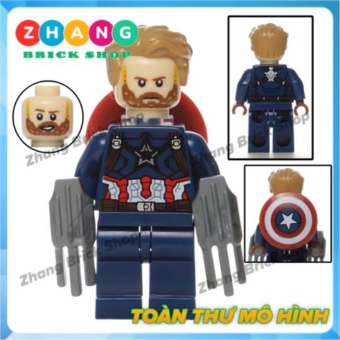 Xếp hình Hulk - Thanos - Outtrider - Thor -  Strange Shuri Star-lord - Ebony Maw - Corvus Glaive Lego Minifigures SY1060