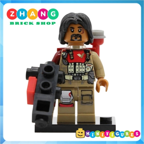 Xếp hình Star Wars Imwe - Jyn Erso - Stormtrooper - Malbus - Death Trooper - Orson Andor Lego Minifigures Xinh X0139